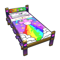 Buy Rust misc Rainbow Pony Bed skin