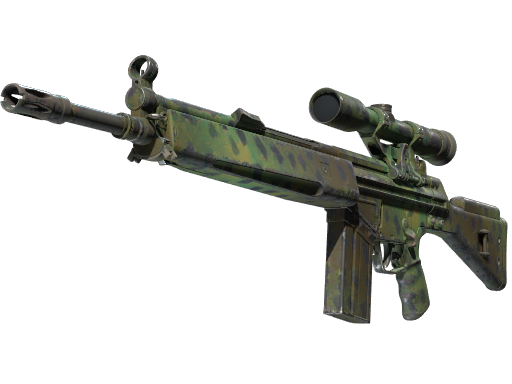 Buy CS2 sniper rifle Souvenir G3SG1 | Jungle Dashed (Field-Tested) skin