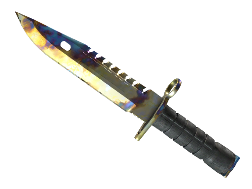 Buy CS2 knife ★ StatTrak™ M9 Bayonet | Case Hardened (Minimal Wear) skin