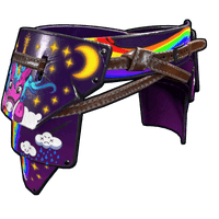 Buy Rust clothing Rainbow Pony Roadsign Pants skin