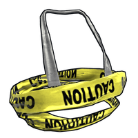 Buy Rust clothing Caution Tape Top skin