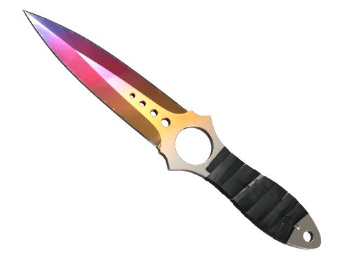 Buy CS2 knife ★ StatTrak™ Skeleton Knife | Fade (Factory New) skin