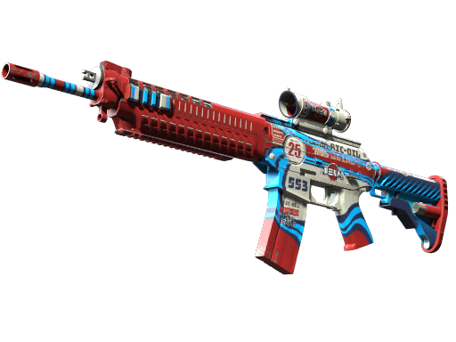 Buy CS2 rifle SG 553 | Integrale (Well-Worn) skin