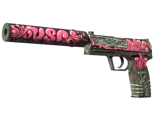 Buy CS2 pistol StatTrak™ USP-S | Cortex (Battle-Scarred) skin