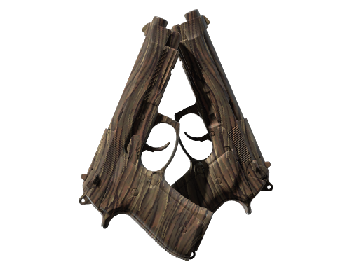 Buy CS2 pistol Souvenir Dual Berettas | Drift Wood (Minimal Wear) skin