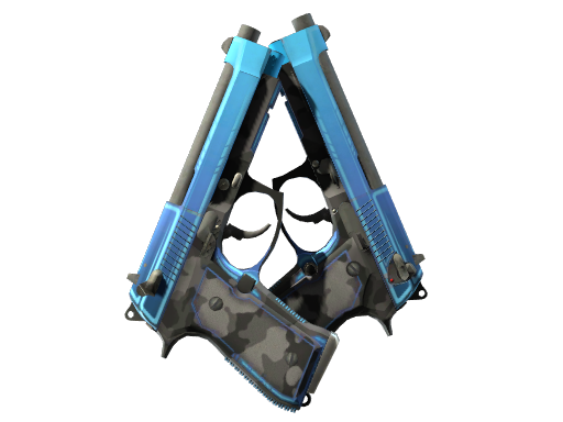 Buy CS2 pistol StatTrak™ Dual Berettas | Urban Shock (Minimal Wear) skin