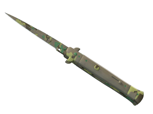 Buy CS2 knife ★ StatTrak™ Stiletto Knife | Boreal Forest (Field-Tested) skin