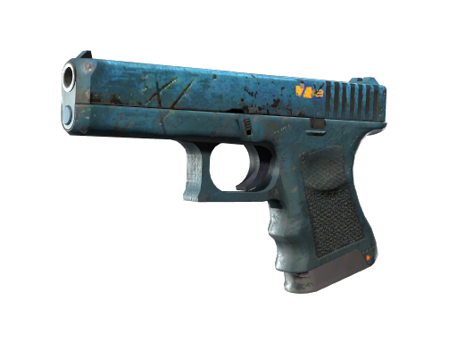 Buy CS2 pistol Glock-18 | Off World (Battle-Scarred) skin