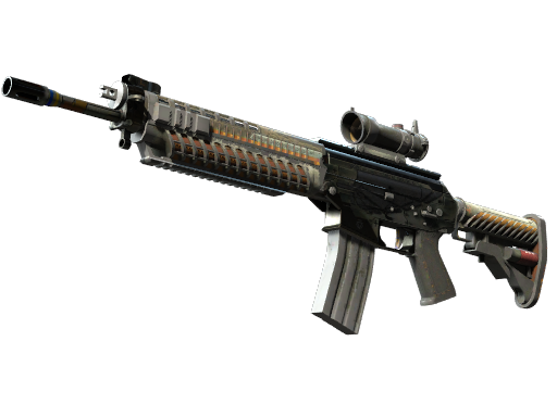 Buy CS2 rifle SG 553 | Aerial (Battle-Scarred) skin
