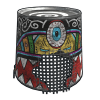 Buy Rust armor Sunrise Bucket Helmet skin