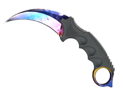 Buy CS2 knife ★ StatTrak™ Karambit | Marble Fade (Factory New) skin