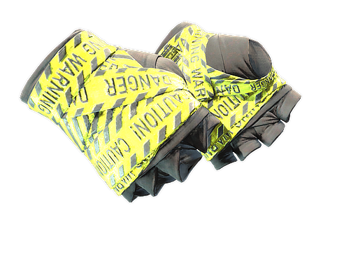 Buy CS2 gloves ★ Hand Wraps | CAUTION! (Minimal Wear) skin