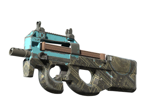 Buy CS2 smg Souvenir P90 | Facility Negative (Field-Tested) skin