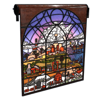 Buy Rust misc Monuments Glass Garage Door skin