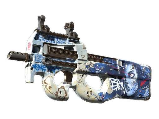 Buy CS2 smg P90 | Deathgaze (Well-Worn) skin