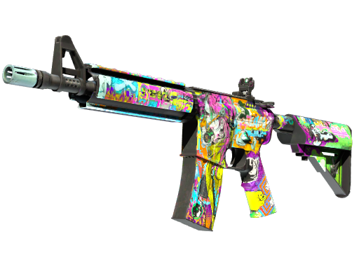 Buy CS2 rifle M4A4 | In Living Color (Minimal Wear) skin