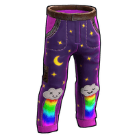 Buy Rust clothing Rainbow Pony Pants skin