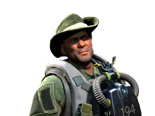 Buy CS2 agent Lieutenant Rex Krikey | SEAL Frogman skin