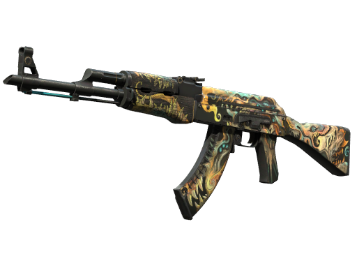 Buy CS2 rifle StatTrak™ AK-47 | Phantom Disruptor (Well-Worn) skin