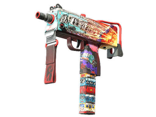 Buy CS2 smg Souvenir MAC-10 | Derailment (Minimal Wear) skin