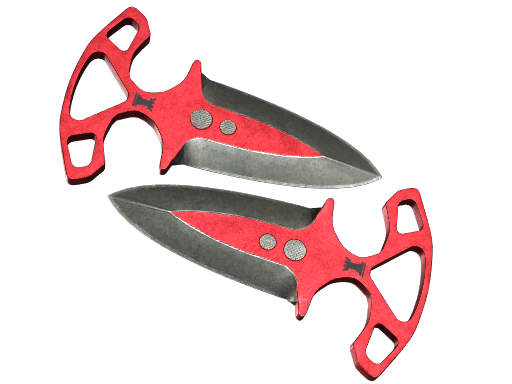 Buy CS2 knife ★ Shadow Daggers | Autotronic (Battle-Scarred) skin