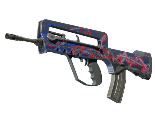 Buy CS2 rifle FAMAS | Afterimage (Field-Tested) skin