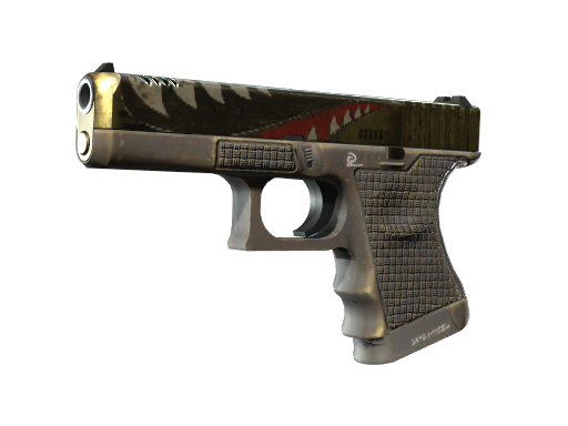 Buy CS2 pistol StatTrak™ Glock-18 | Warhawk (Minimal Wear) skin