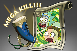 Buy Dota 2 announcer Mega-Kills: Rick and Morty skin