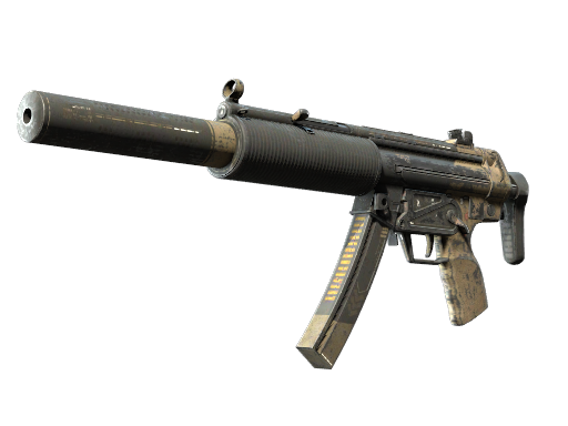 Buy CS2 smg MP5-SD | Desert Strike (Battle-Scarred) skin