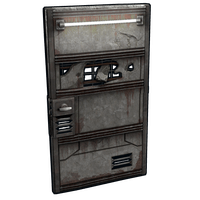 Buy Rust misc Brutalist Sheet Metal Door skin