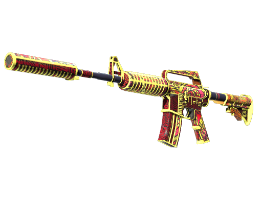 Buy CS2 rifle StatTrak™ M4A1-S | Chantico's Fire (Well-Worn) skin