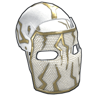 Buy Rust armor Thundergold Facemask skin