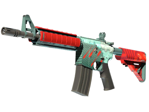Buy CS2 rifle StatTrak™ M4A4 | Bullet Rain (Factory New) skin
