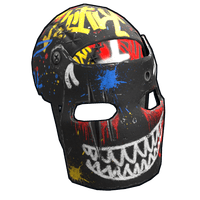 Buy Rust armor Bombing Facemask skin