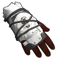 Buy Rust clothing No Mercy Wood Gloves skin
