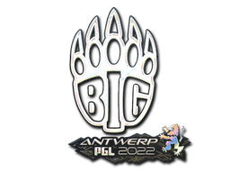 Buy CS2 sticker Sticker | BIG (Holo) | Antwerp 2022 skin