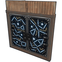 Buy Rust misc Constellations Metal Double Door skin