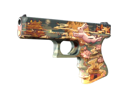 Buy CS2 pistol Glock-18 | Umbral Rabbit (Factory New) skin
